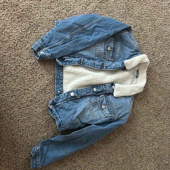 Girl’s Winter Jean Jacket - Picture 1 of 3
